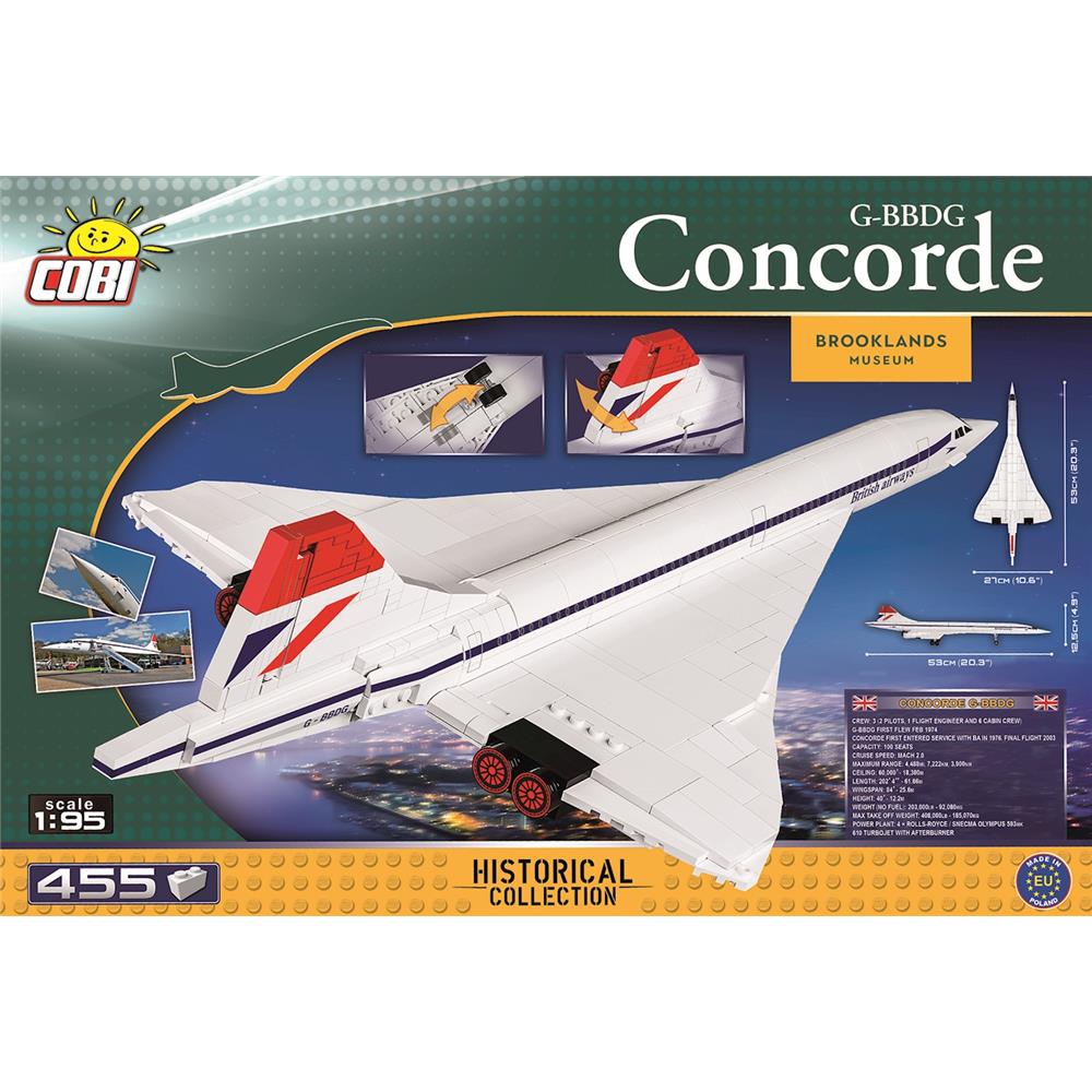 Cobi Concorde G-BBDG / 455 pcs.