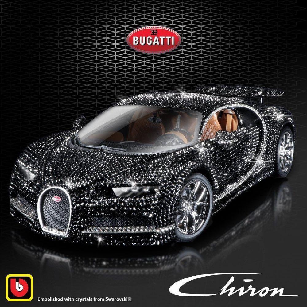 Modellauto Bugatti Chiron SWAROVSKY, 1:18