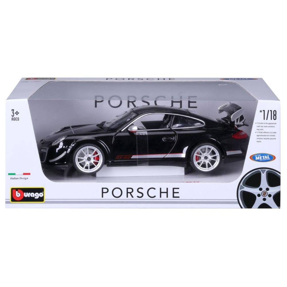 Modellauto Porsche 911 GT3 RS 4.0, schwarz, 1:18