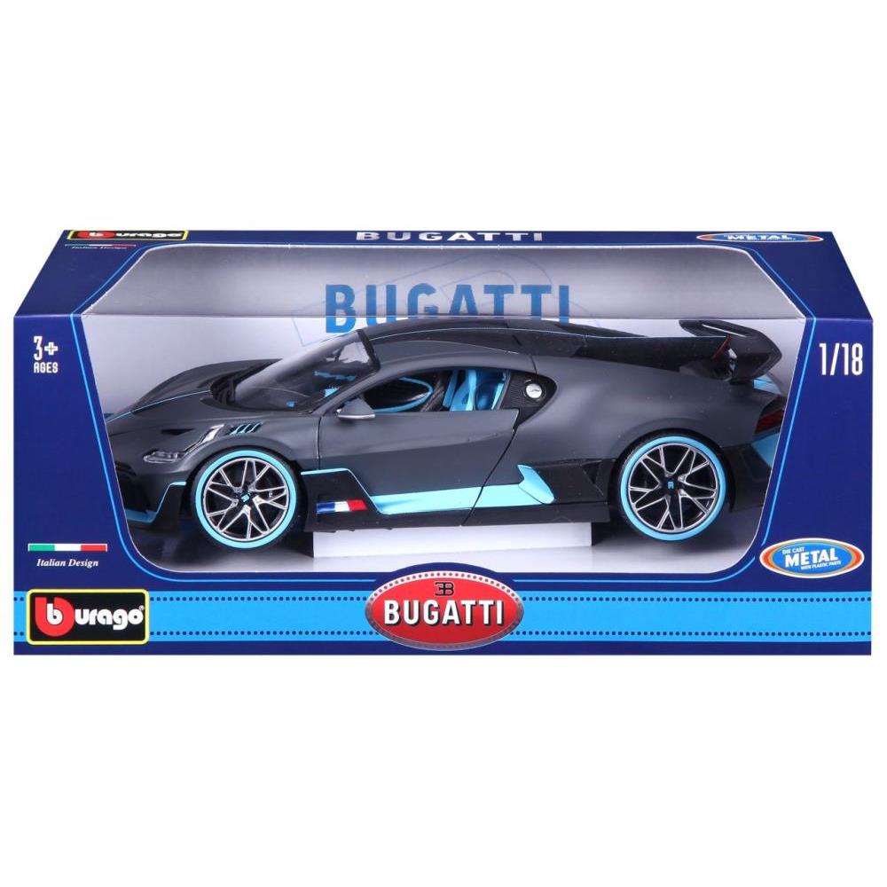 Modellauto Bugatti Divo, grau, 1:18