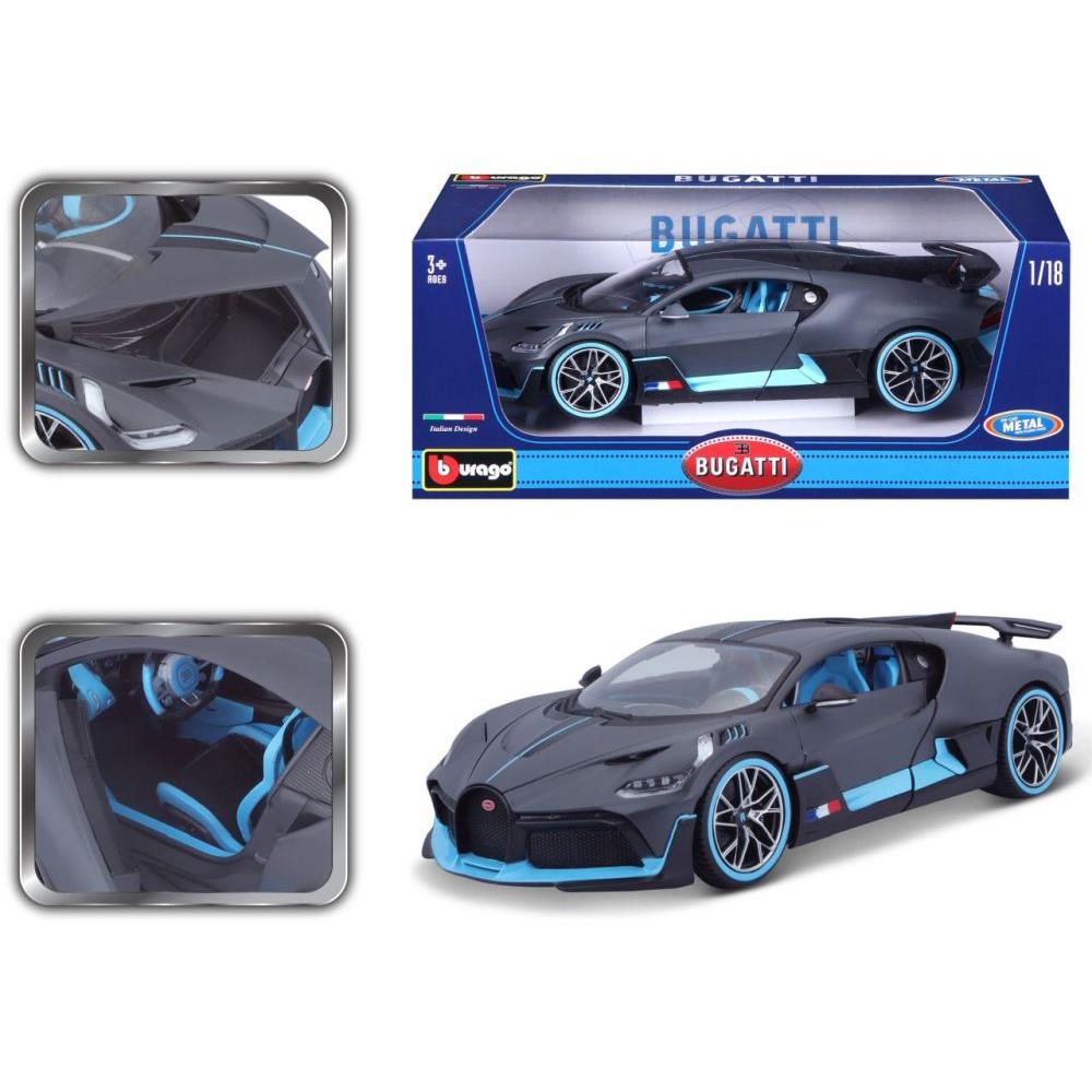 Modellauto Bugatti Divo, grau, 1:18