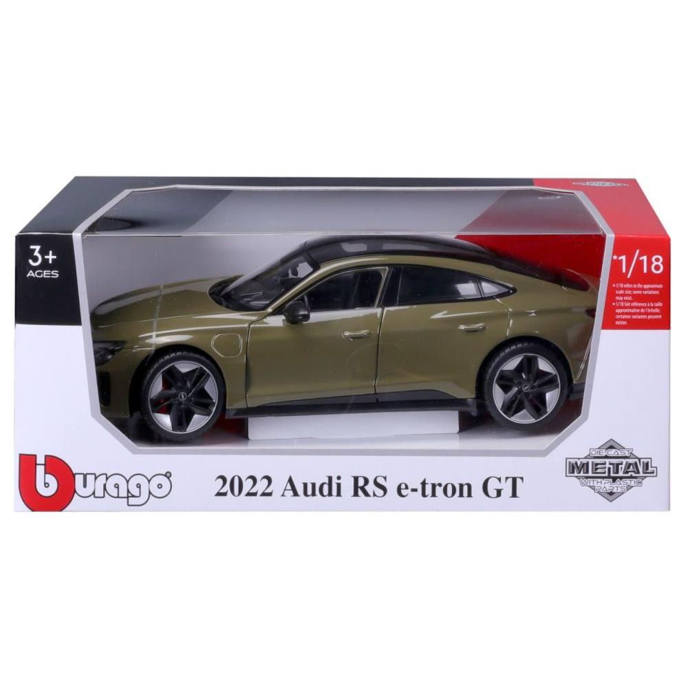 Modellauto Audi RS e-tron GT 2022, grün, 1:18