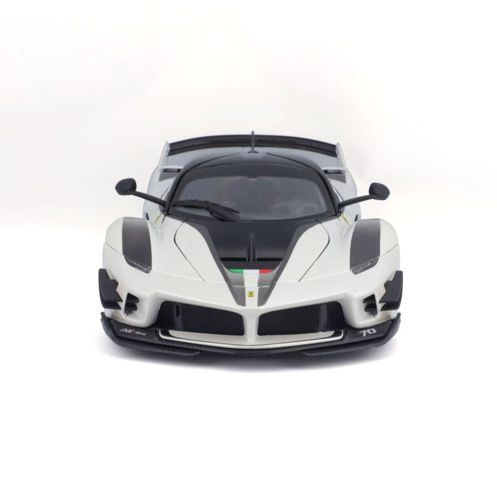 Modellauto Ferrari Race & Play FXX-K EVO, weiss, 1:18