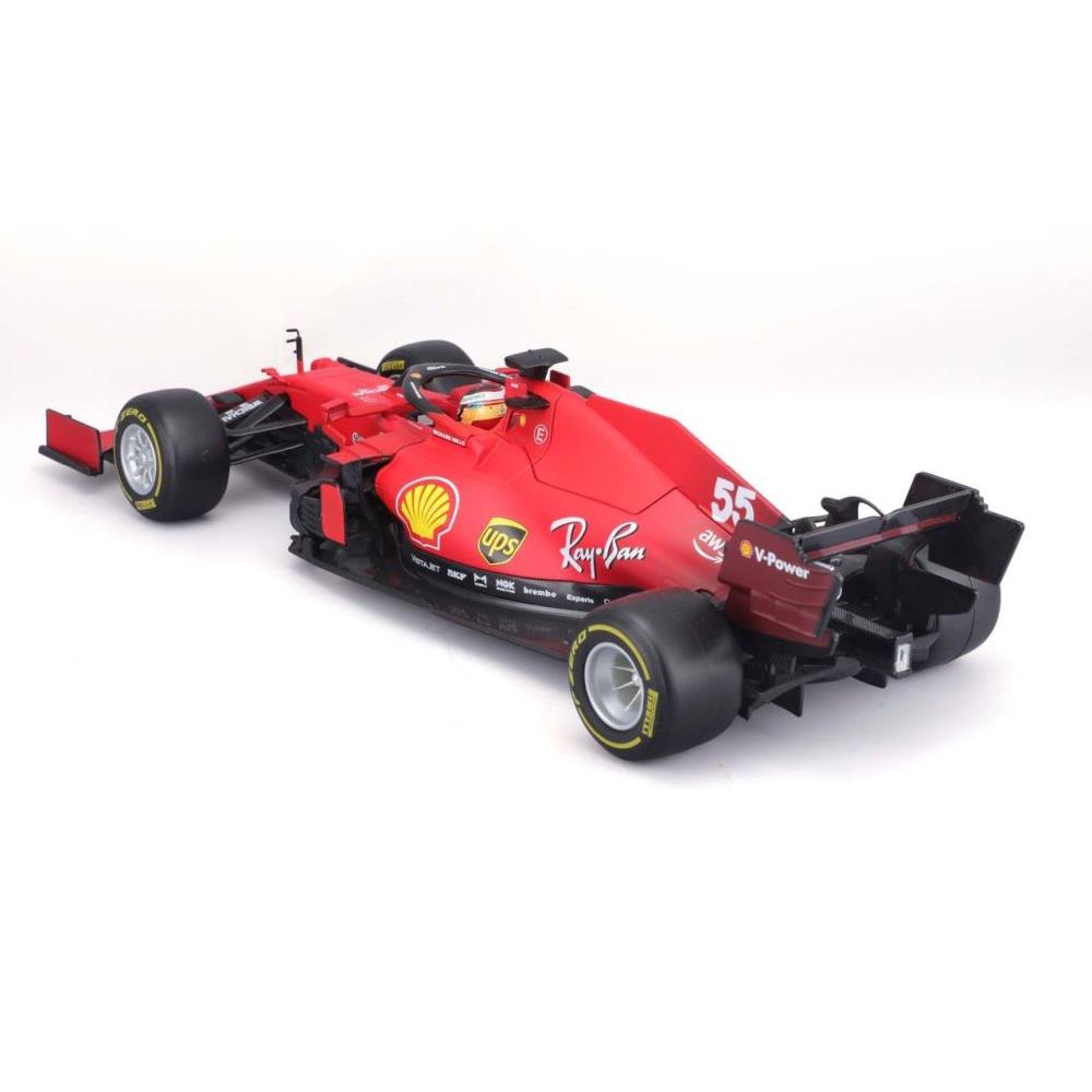 Modellauto Ferrari F1 2021 #55 Carlos Sainz, 1:18