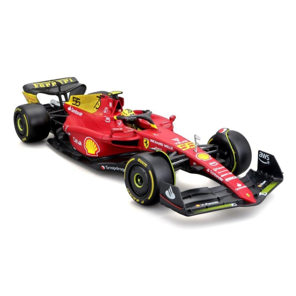 Modellauto Ferrari F1-75, 1:18 Special Edition Carlos Sainz 2022
