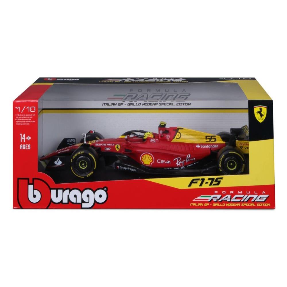 Modellauto Ferrari F1-75, 1:18 Special Edition Carlos Sainz 2022