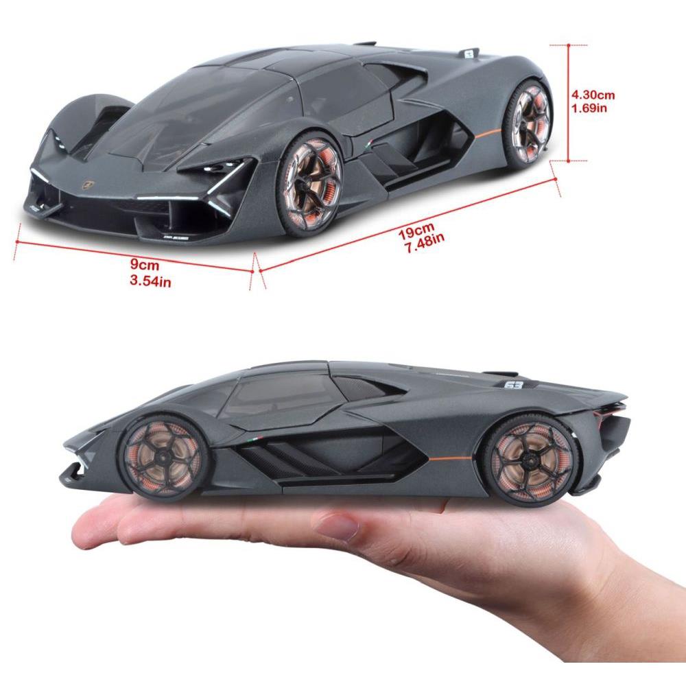Modellauto Lamborghini Terzo Milennio, grau, 1:24