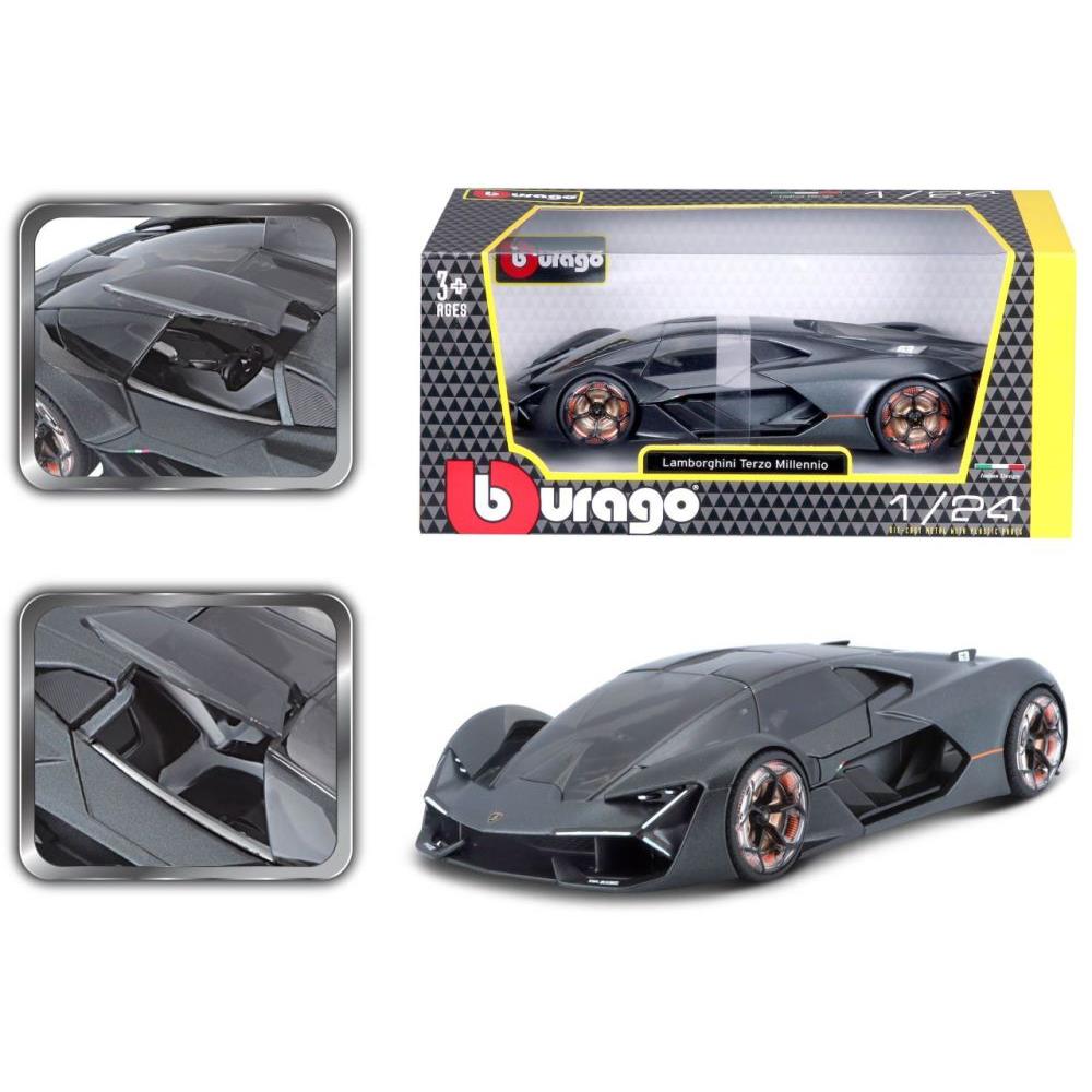 Modellauto Lamborghini Terzo Milennio, grau, 1:24