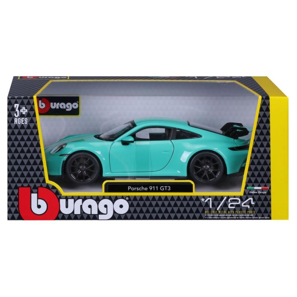 Modellauto Porsche 911 GT3, grün, 1:24