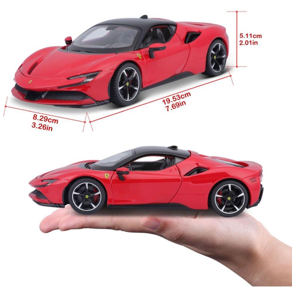 Modellauto Ferrari Race & Play SF90 Stradale, 1:24