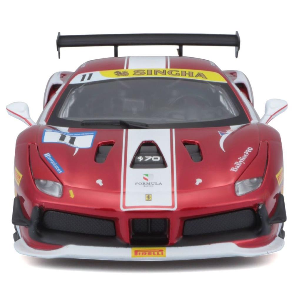 Modellauto Ferrari Race & Play 488 Challenge Racing, 1:24