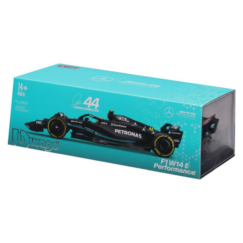 Modellauto Mercedes-AMG F1 W14 E Performance Hamilton 2023, 1:24