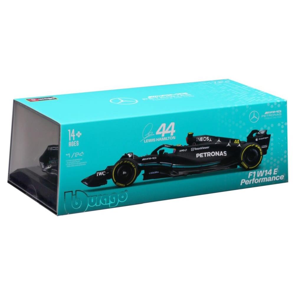 Modellauto Mercedes-AMG F1 W14 E Performance Hamilton 2023, 1:24