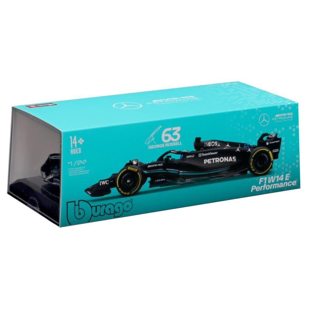 Modellauto Mercedes-AMG F1 W14 E Performance George Russell 2023, 1:24