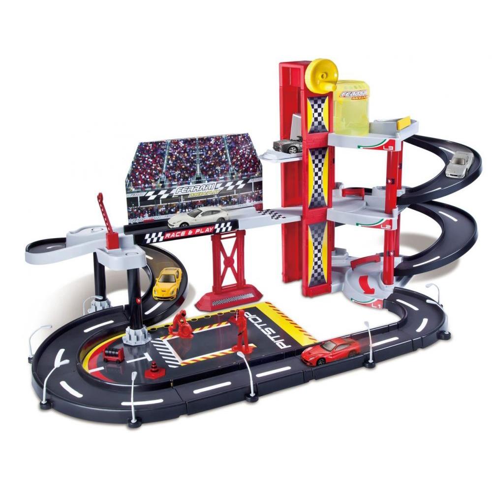 Modellauto Parkgarage Ferrari Racing Garage, 1:43