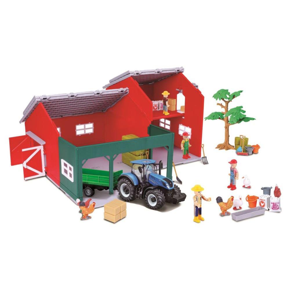 Parkgarage Scheune mit Traktor