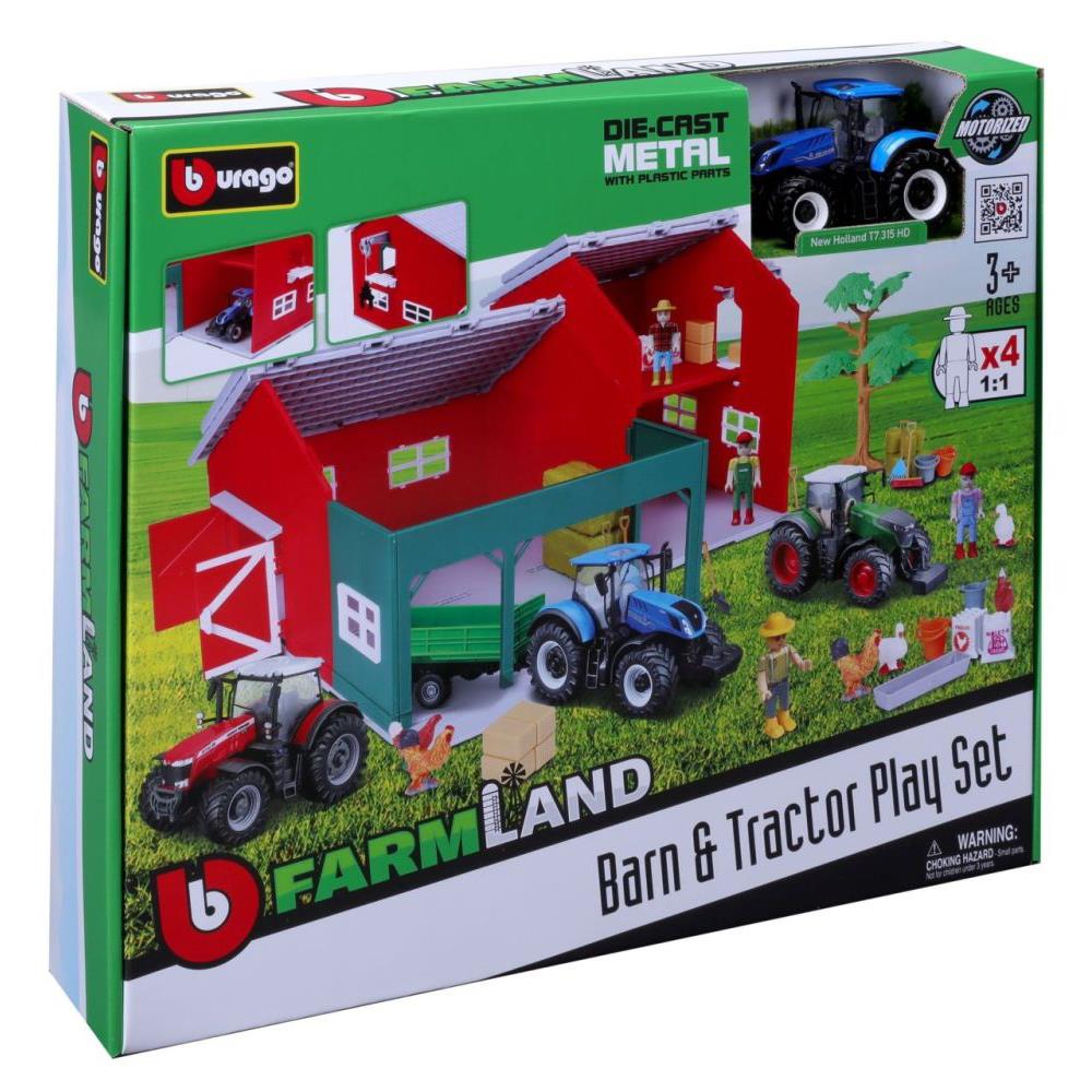 Parkgarage Scheune mit Traktor