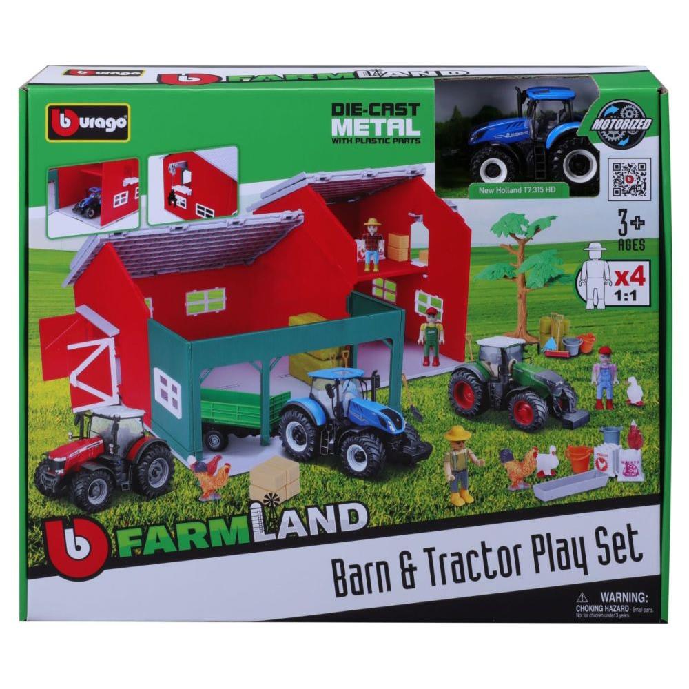 Parkgarage Scheune mit Traktor