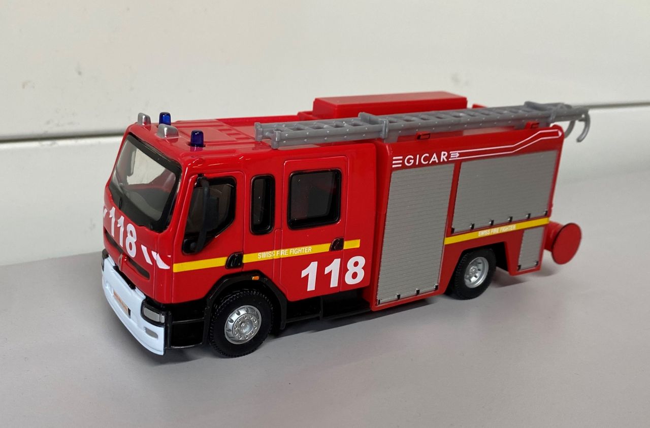 Modellauto Renault Premium Feuerwehr, 1:50