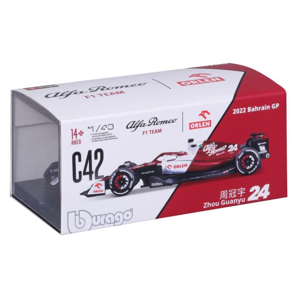 Modellauto Alfa Romeo F1 Team Orlen C42 Guanyu Zhou 2022, 1:43
