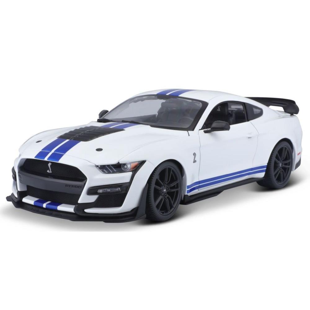Modellauto Mustang Shelby GT500 2020, weiss, 1:18