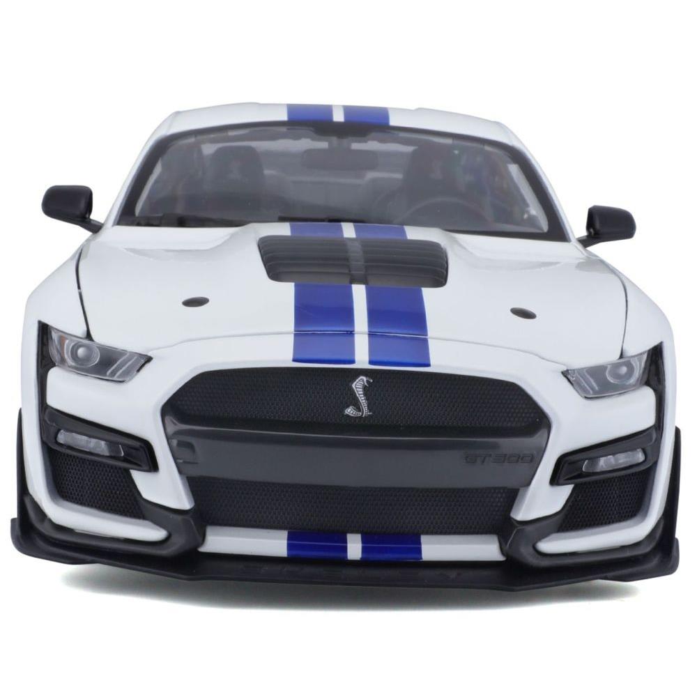 Modellauto Mustang Shelby GT500 2020, weiss, 1:18