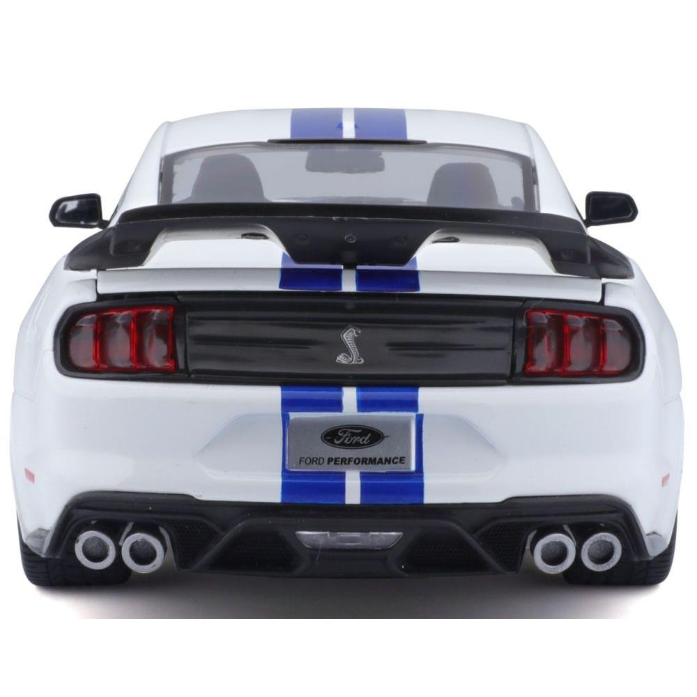 Modellauto Mustang Shelby GT500 2020, weiss, 1:18