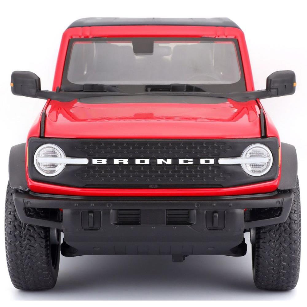 Modellauto Ford Bronco Wildtrak 2021, rot, 1:18