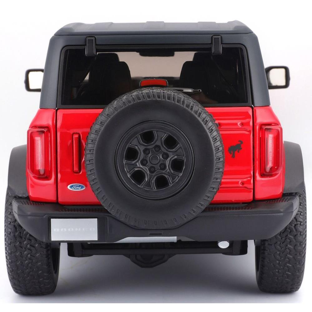 Modellauto Ford Bronco Wildtrak 2021, rot, 1:18
