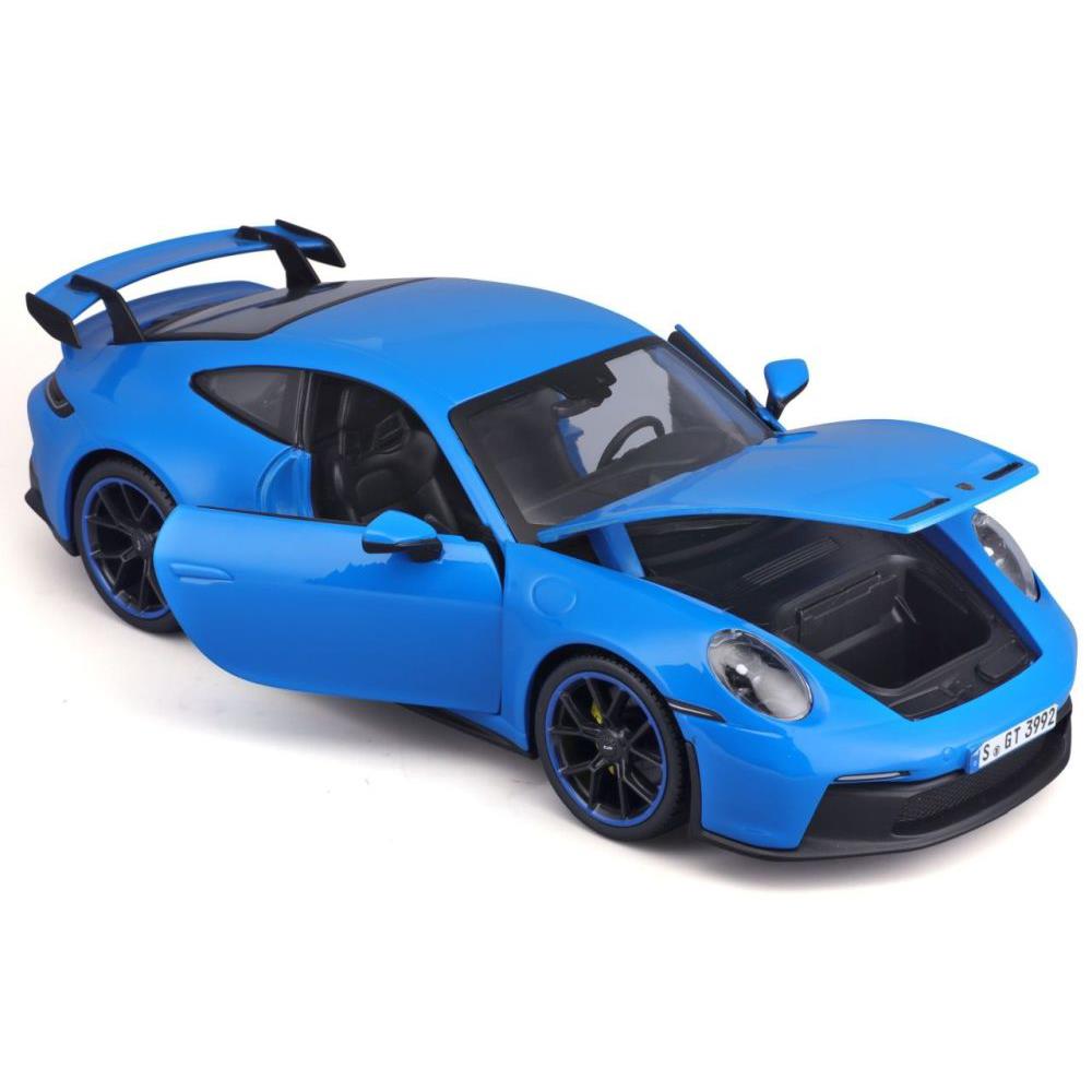 Modellauto Porsche 911 GT3 2022, blau, 1:18