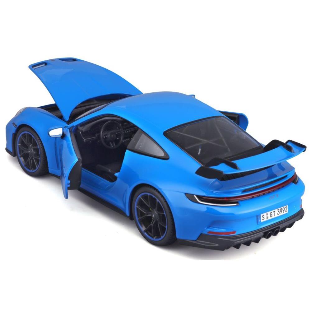 Modellauto Porsche 911 GT3 2022, blau, 1:18