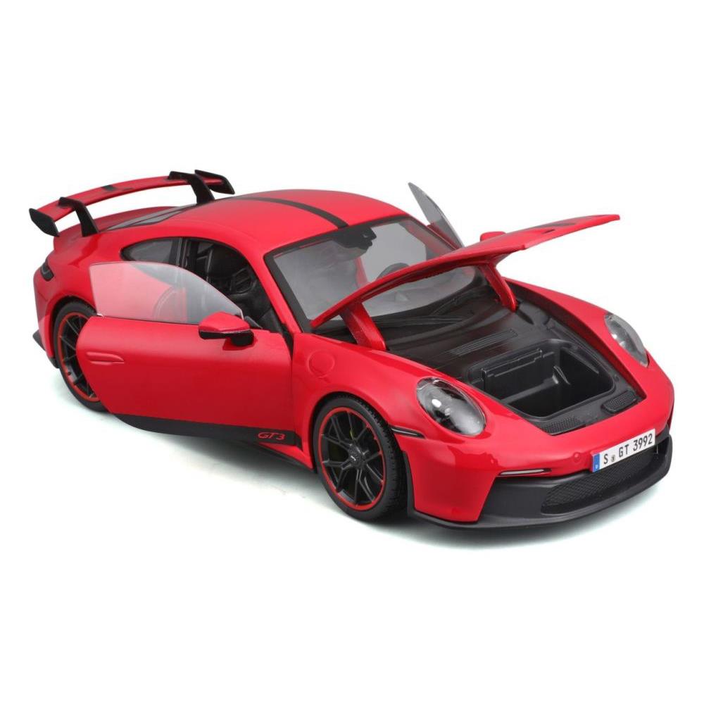 Modellauto Porsche 911 GT3 2022, rot, 1:18