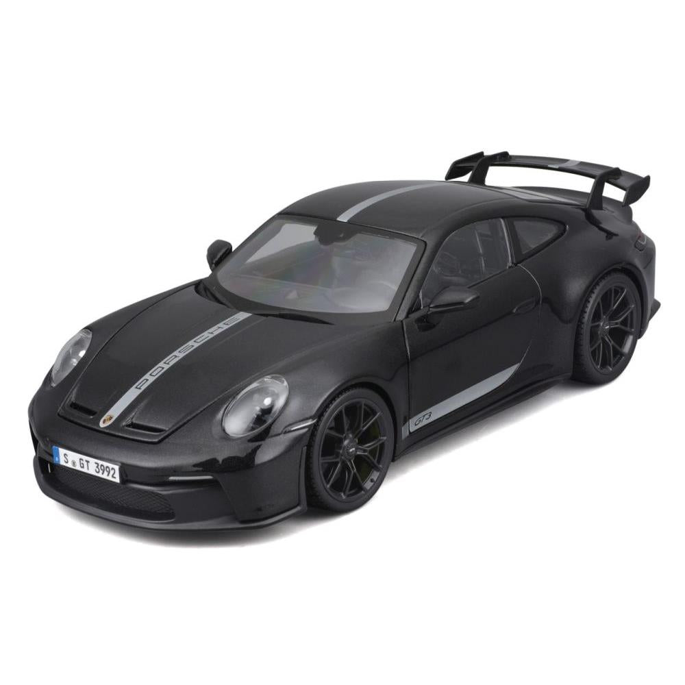 Modellauto Porsche 911 GT3 2022, schwarz, 1:18