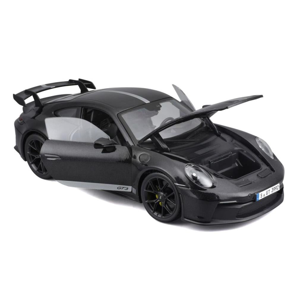 Modellauto Porsche 911 GT3 2022, schwarz, 1:18