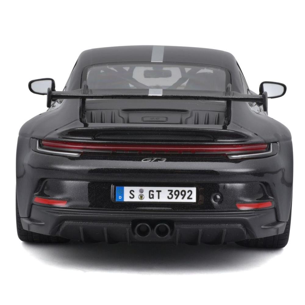 Modellauto Porsche 911 GT3 2022, schwarz, 1:18