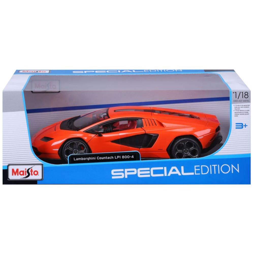 Modellauto Lamborghini Countach LPI 800-4, grün, 1:18