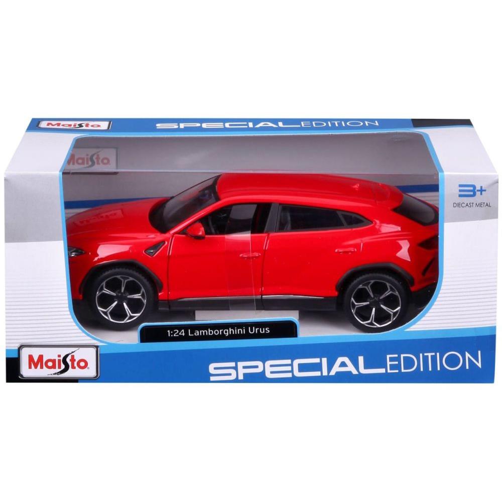 Modellauto Lamborghini Urus, rot, 1:24