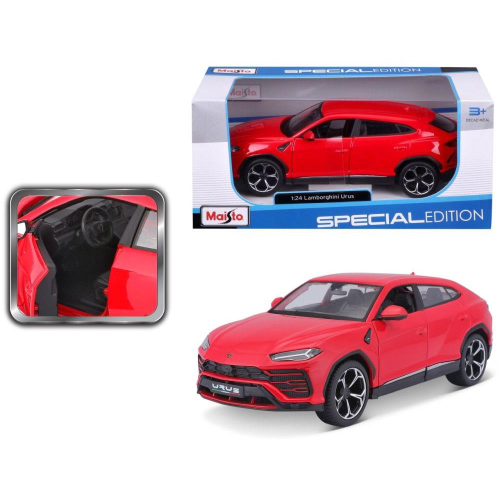 Modellauto Lamborghini Urus, rot, 1:24