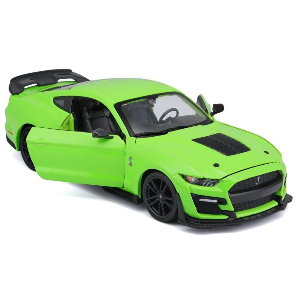 Modellauto Mustang Shelby GT500 2020, grün, 1:24