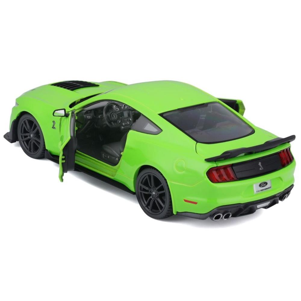 Modellauto Mustang Shelby GT500 2020, grün, 1:24