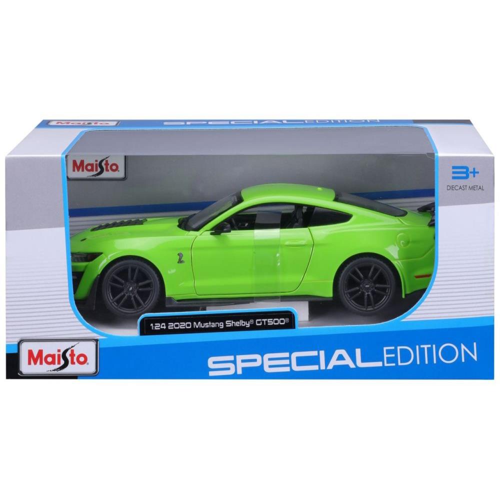 Modellauto Mustang Shelby GT500 2020, grün, 1:24