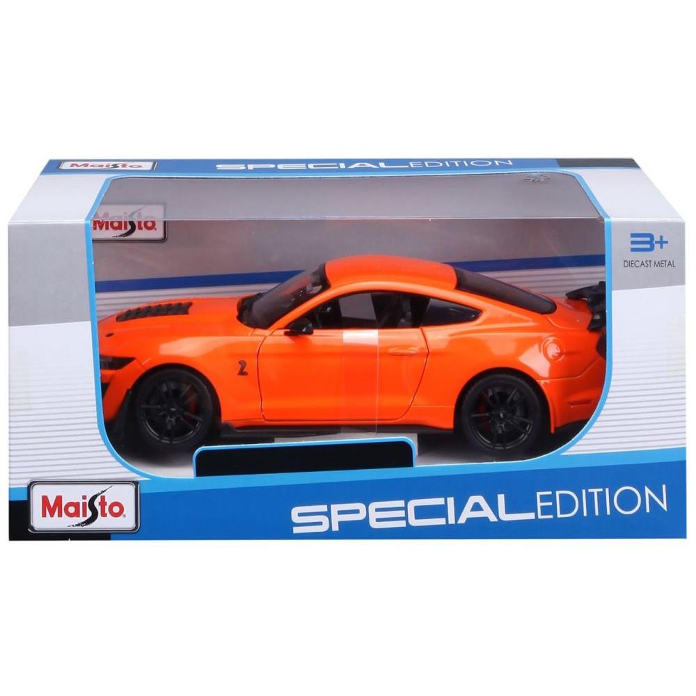 Modellauto Mustang Shelby GT500 2020, orange, 1:24