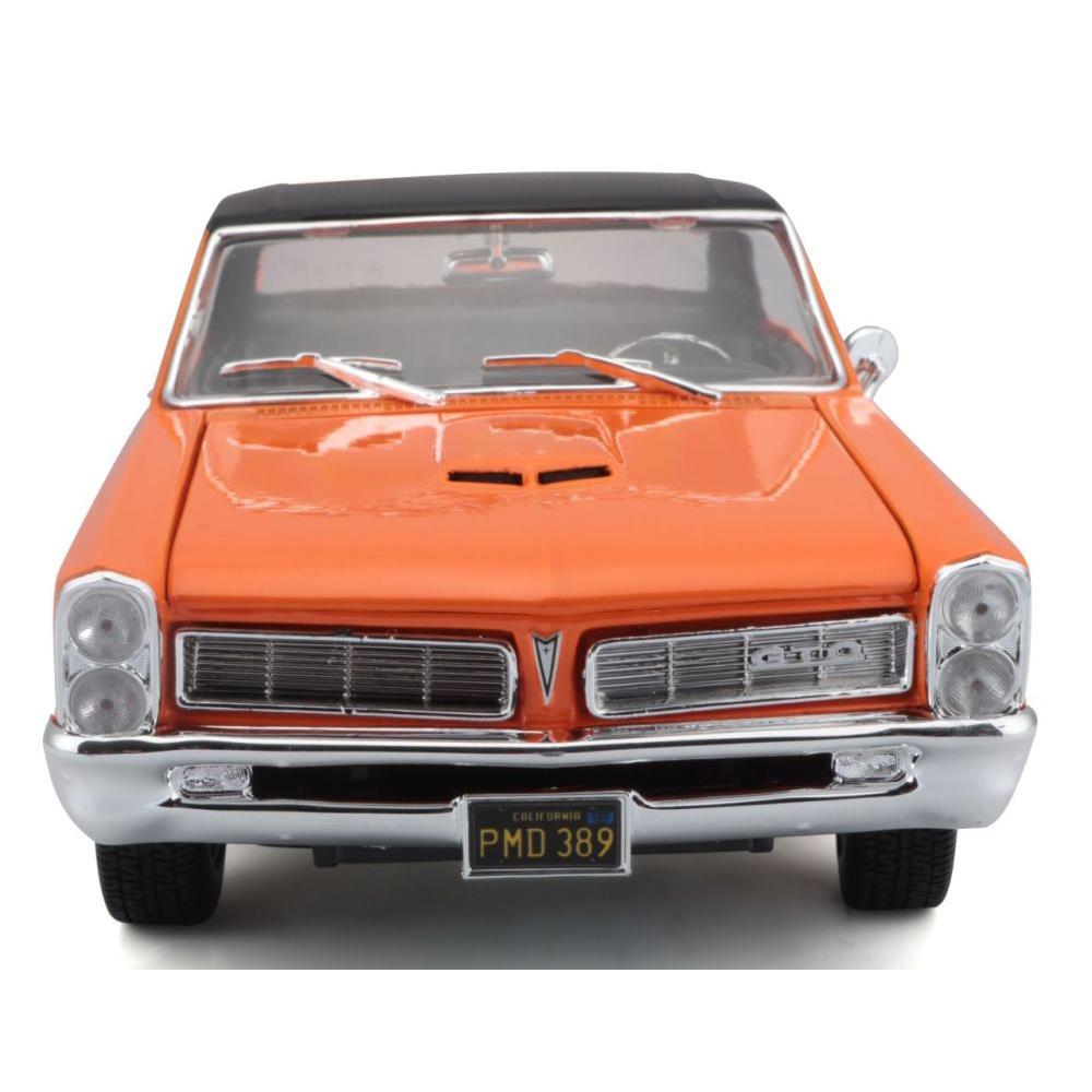 Modellauto Pontiac GTO Hurst Edition 1965, orange, 1:18