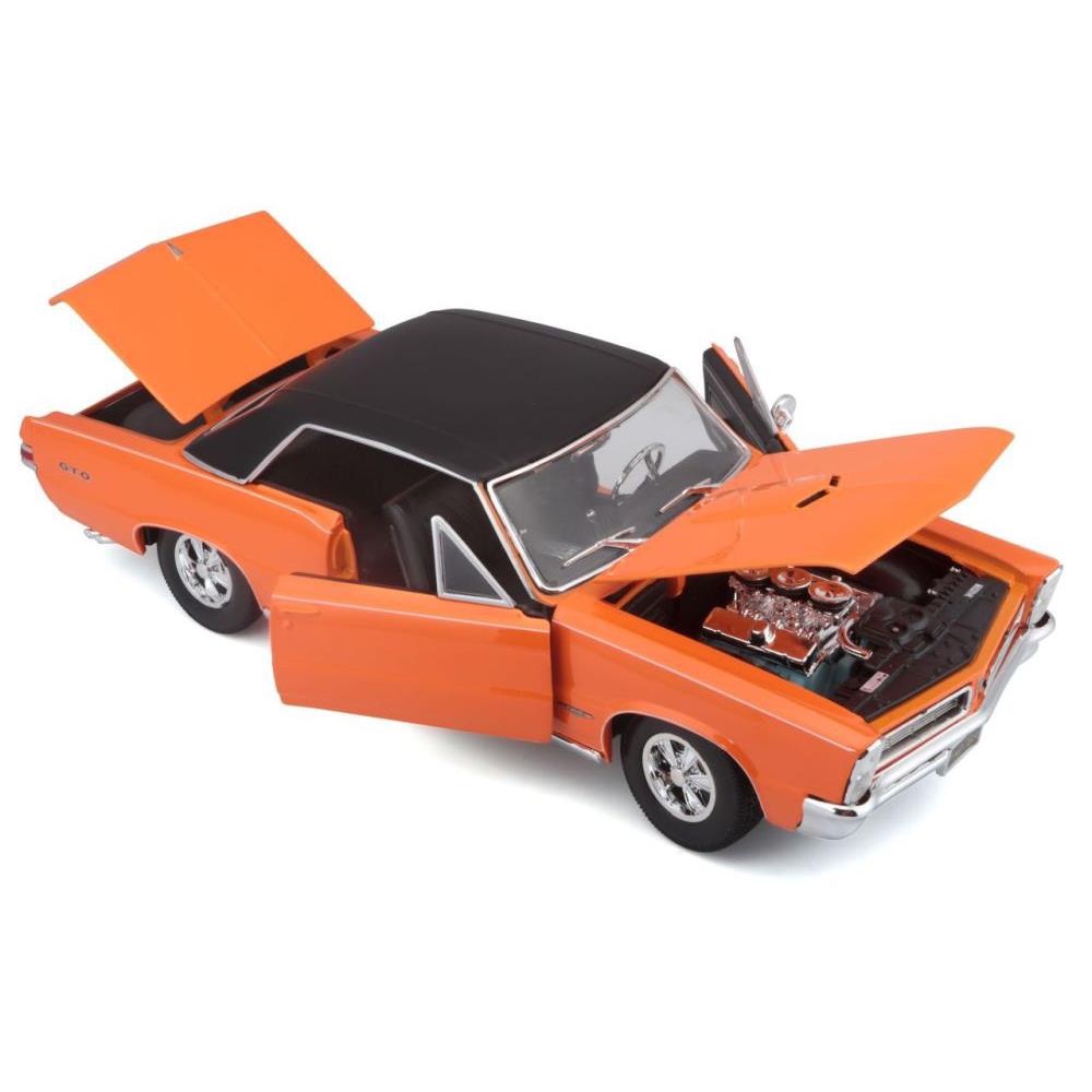 Modellauto Pontiac GTO Hurst Edition 1965, orange, 1:18