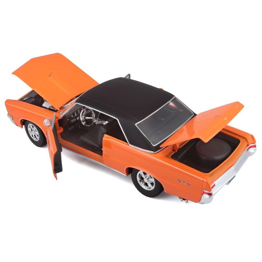 Modellauto Pontiac GTO Hurst Edition 1965, orange, 1:18