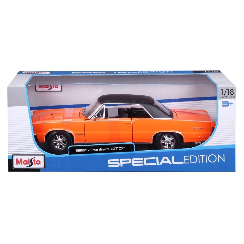 Modellauto Pontiac GTO Hurst Edition 1965, orange, 1:18