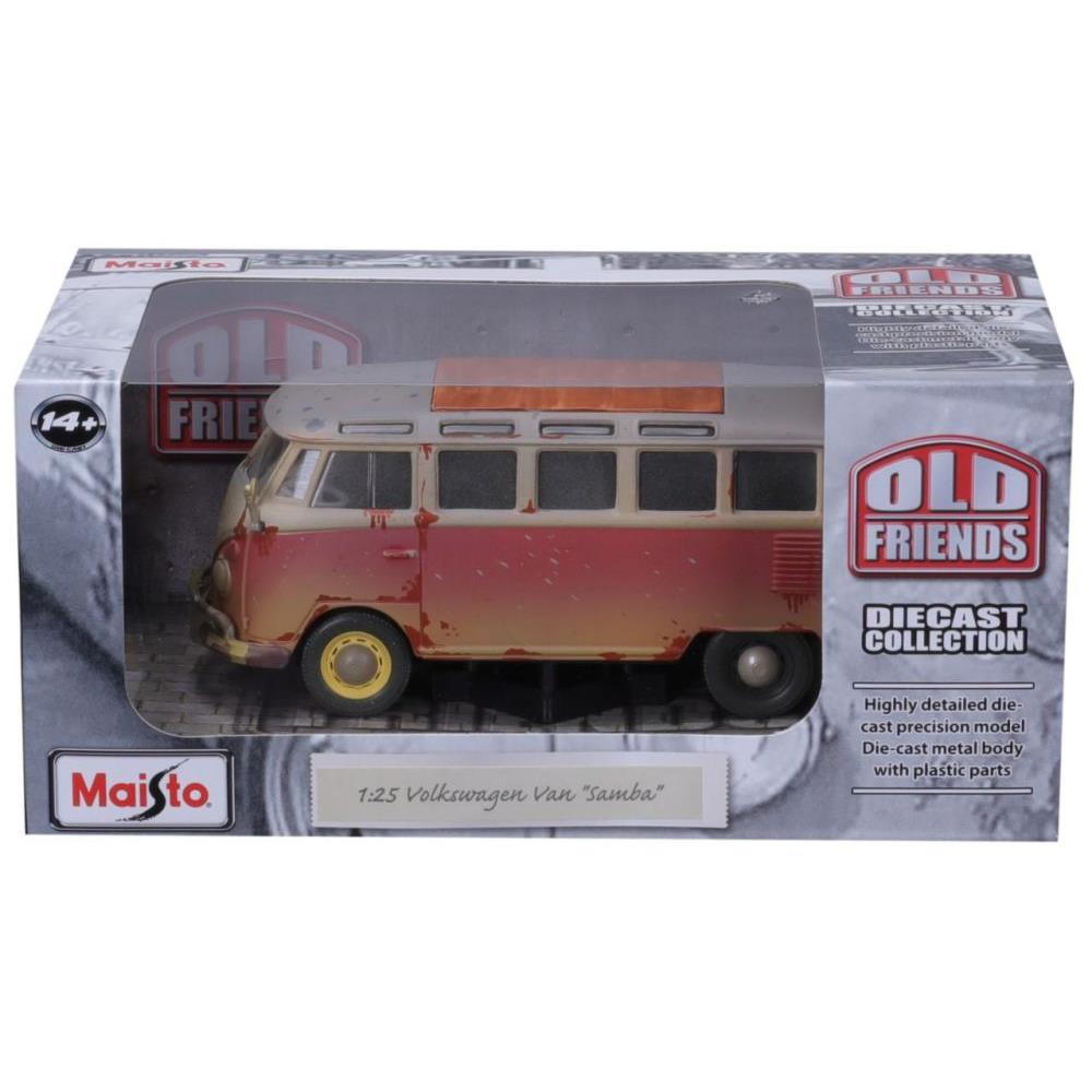 Modellauto VW Van Samba Old Friends, 1:24