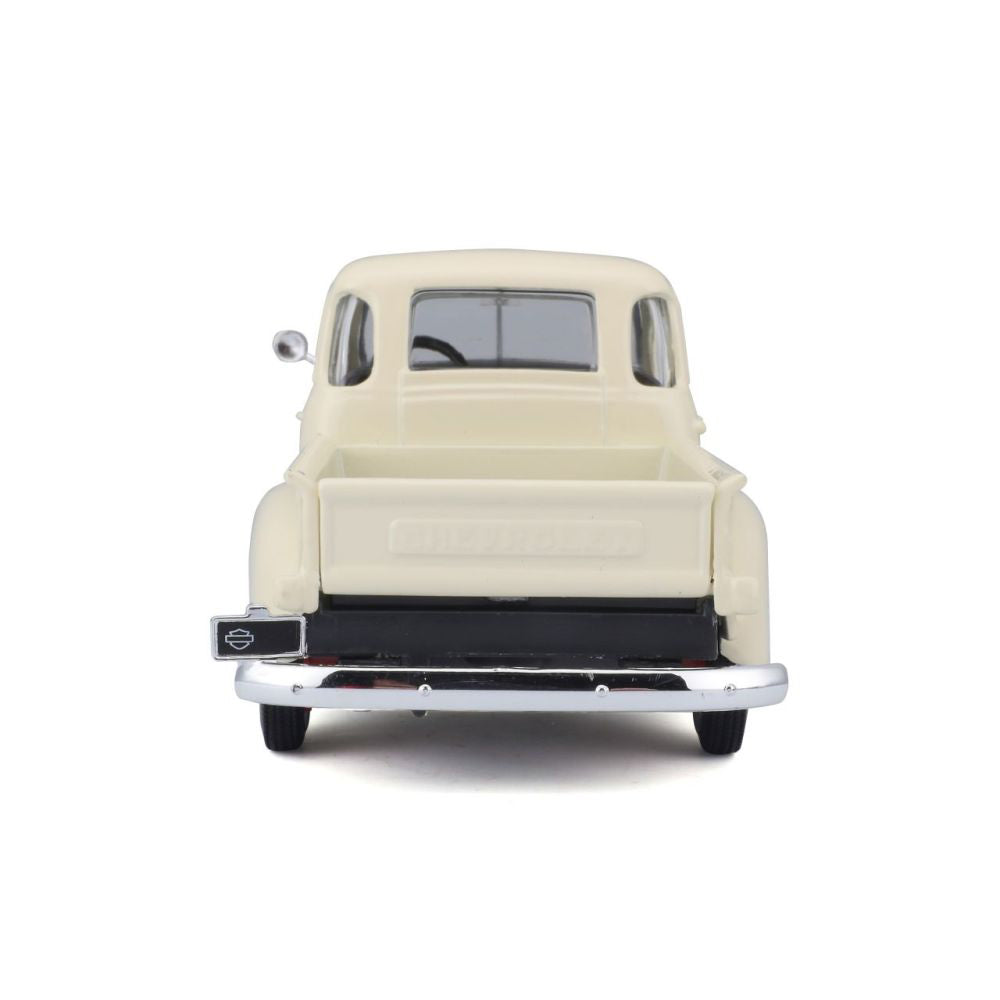 Modellauto Chey Pickup 1950 + Harley Davidson Heritage, 1:24