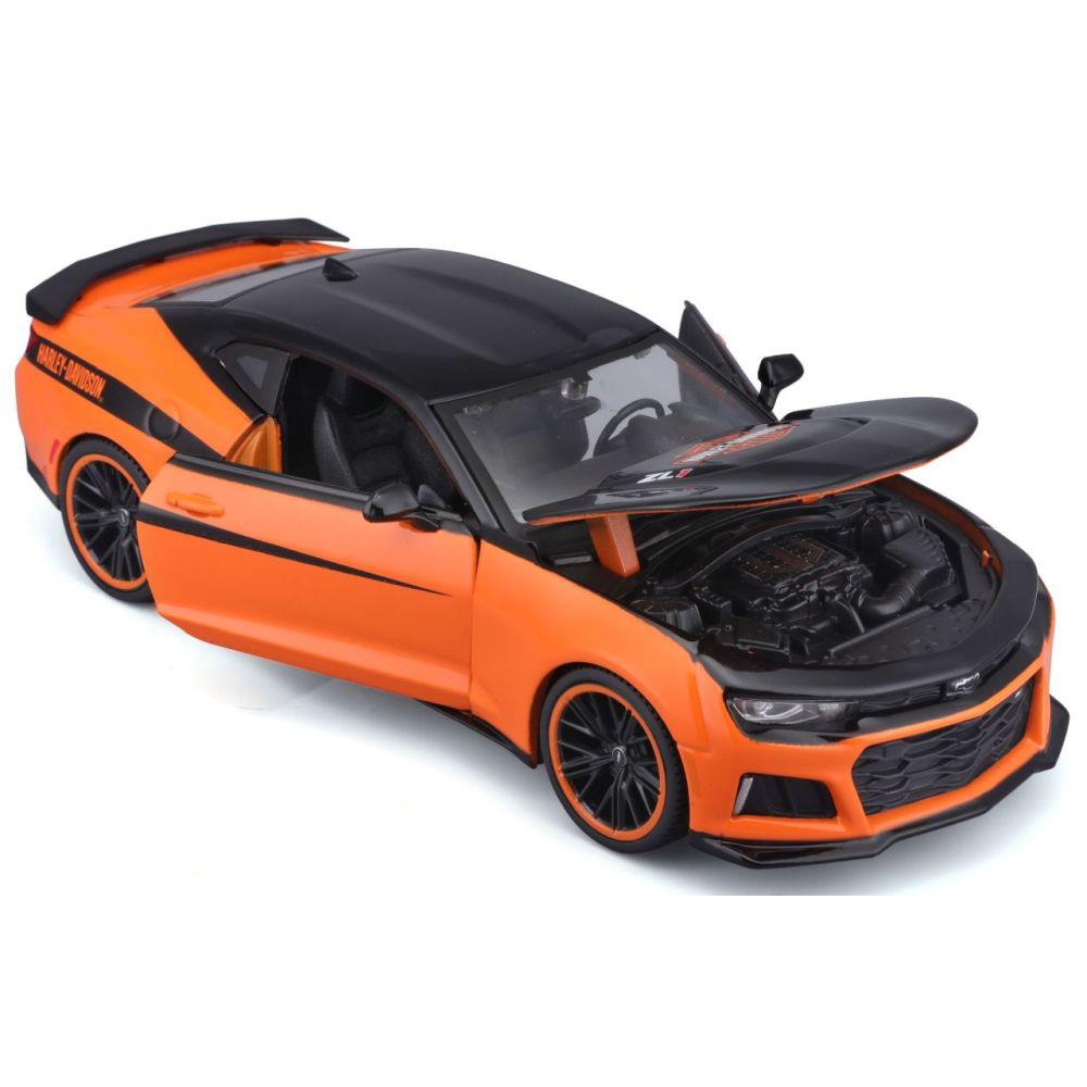 Modellauto Chevrolet Camaro 2017 Harley Davidson, 1:24