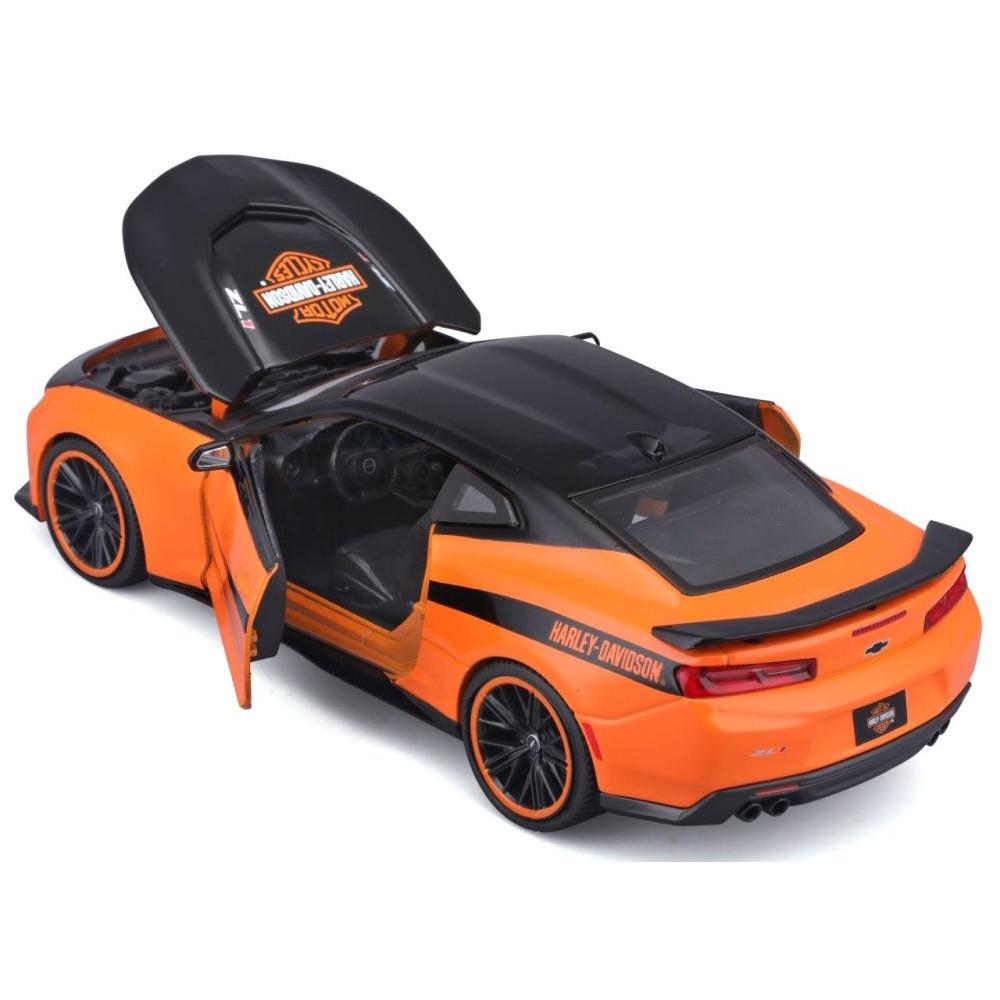 Modellauto Chevrolet Camaro 2017 Harley Davidson, 1:24